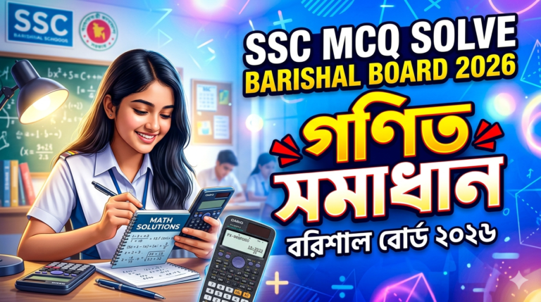 SSC Match MCQ Solution 2026, SSC 2026 Answer Sheet, SSC Match Solve 2026, SSC 2026 Match MCQ answer, SSC Match Question Solution, SSC Match Solve Barishal board, এসএসসসি গণিত প্রযুক্তি এমসিকিউ সমাধান ২০২৬, এসএসসি গণিত ১০০% সঠিক সমাধান, এসএসসি ২০২৬ গণিত উত্তরমালা, এসএসসি গণিত প্রশ্ন সমাধান ২০২৬, বরিশাল বোর্ড গণিত সমাধান, আজকের পরীক্ষার প্রশ্ন সমাধান ২০২৬,